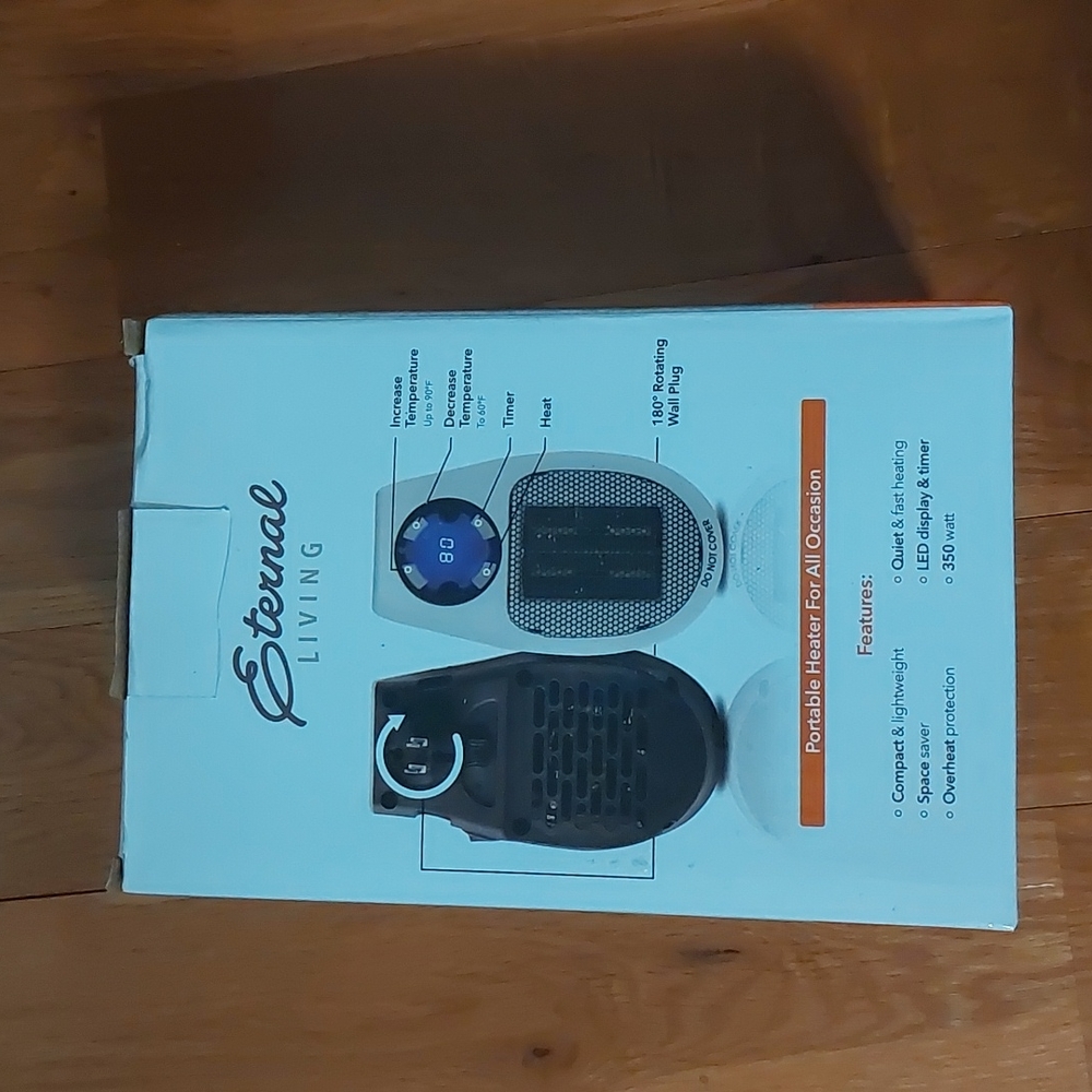 COZY  HEATER with adjustable temperature - Picture 2 of 3